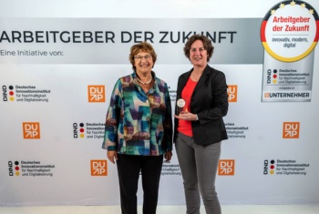Consist - Arbeitgeber der Zukunft - 2023 Auszeichnung als Arbeitgeber der Zukunft für Consist