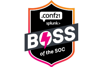 Logo des Boss of the SOC (BOTS), einer internationalen IT-Security-Competition von Splunk