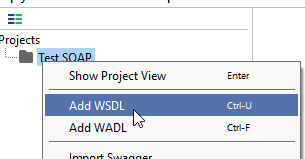 WebService zu SoapUI hinzufügen