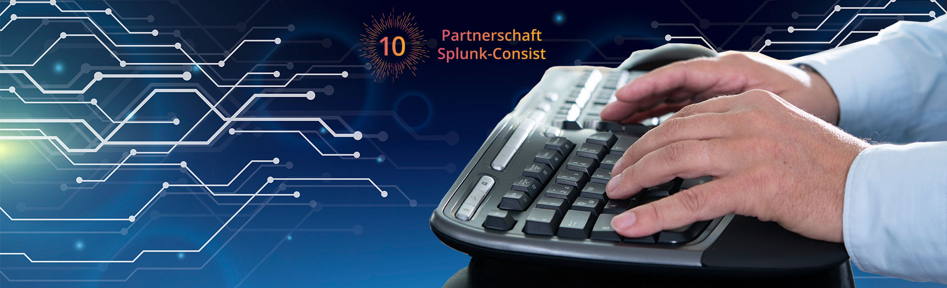Splunk und Consist feiern 10 Jahre Partnerschaft.