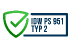 Siegel zum Zertifikat IDW PS 951 Typ2 Siegel zum Zertifikat IDW PS 951 Typ2