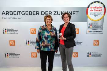 Consist - Arbeitgeber der Zukunft - 2023 Consist ist als Arbeitgeber der Zukunft ausgezeichnet worden.