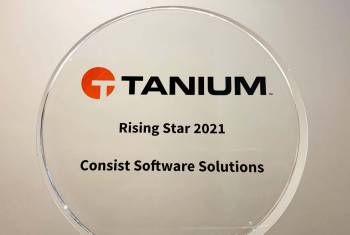 Erfolgreicher Start der Kooperation mit Tanium wird mit Rising Star Award für Consist belohnt.